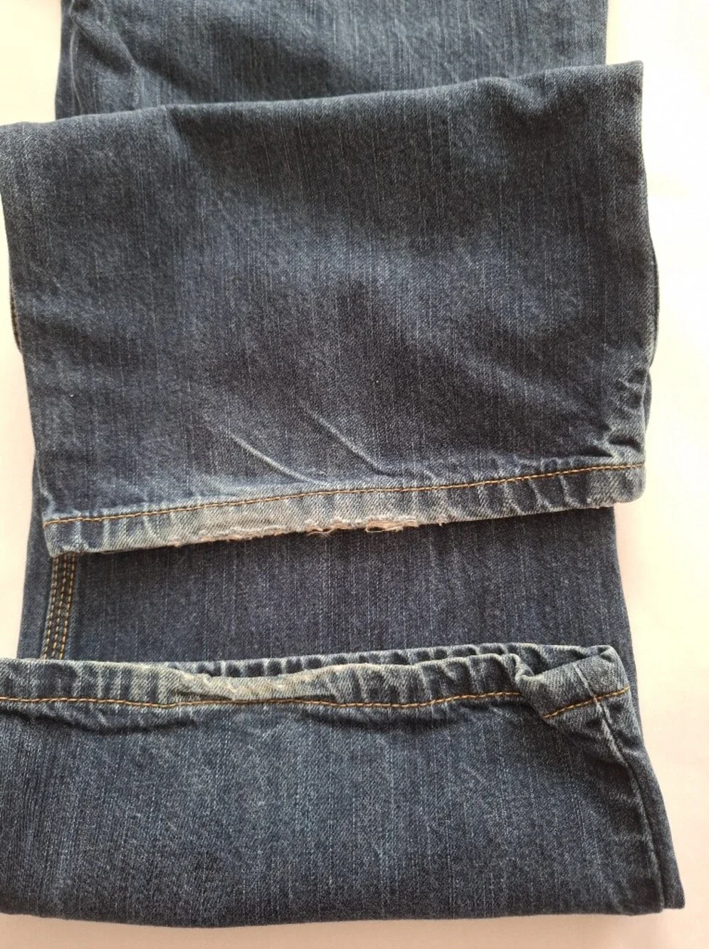 Carhartt Classic Dark Blue Men's Jeans Relaxed Fit 44X34